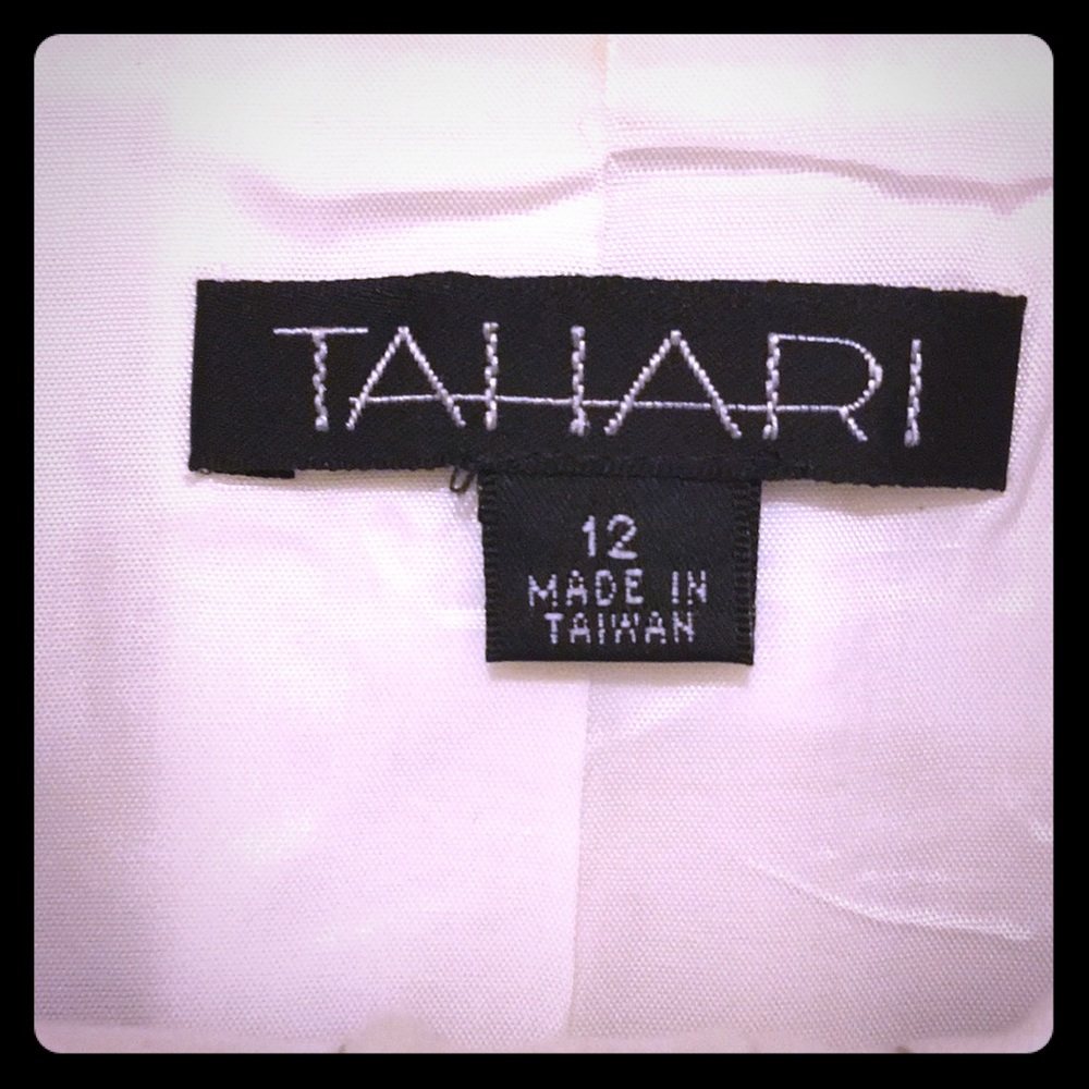 Tahari Pinstripe Pant Suit - Picture 2 of 9